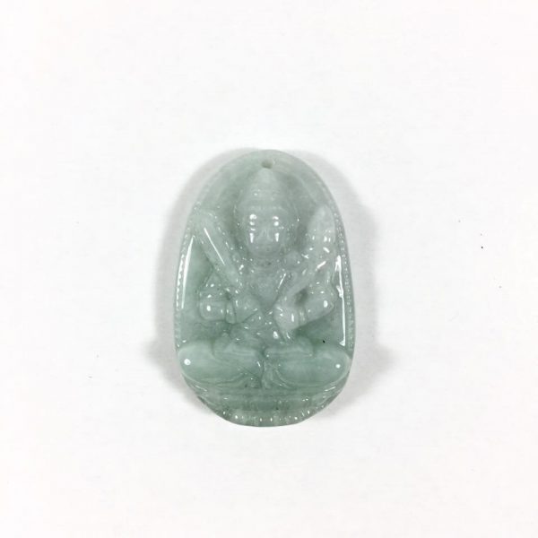 Mặt dây chuyền Hư Không Tạng Bồ Tát đá cẩm thạch – hàng loại A (3825) Mặt dây chuyền Hư Không Tạng Bồ Tát đá cẩm thạch – hàng loại A (3825)