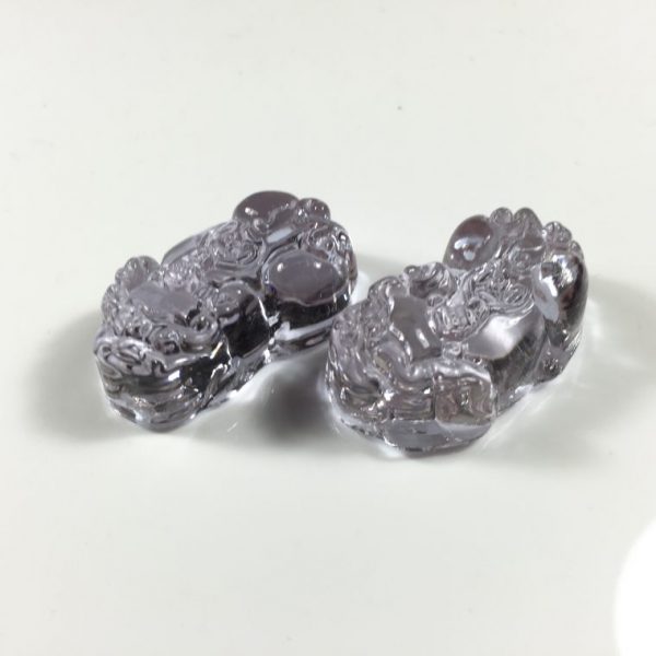 Mặt dây chuyền Tỳ hưu pha lê tím (7593) Mặt dây chuyền Tỳ hưu pha lê tím (7593)