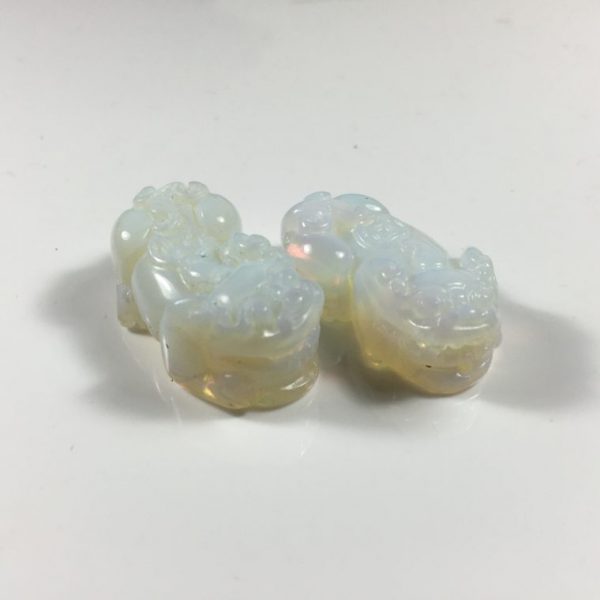 Mặt dây chuyền Tỳ hưu đá xà cừ Labradorite (3109) Mặt dây chuyền Tỳ hưu đá xà cừ Labradorite (3109)