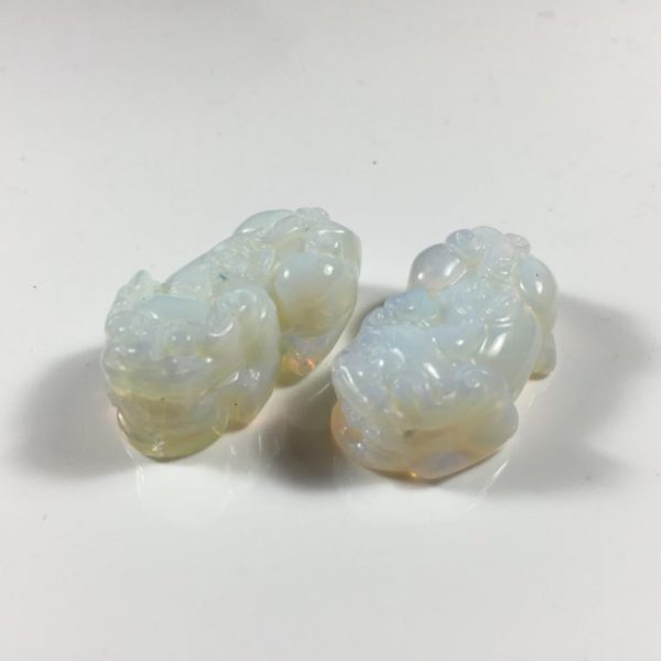 Mặt dây chuyền Tỳ hưu đá xà cừ Labradorite (8074) Mặt dây chuyền Tỳ hưu đá xà cừ Labradorite (8074)